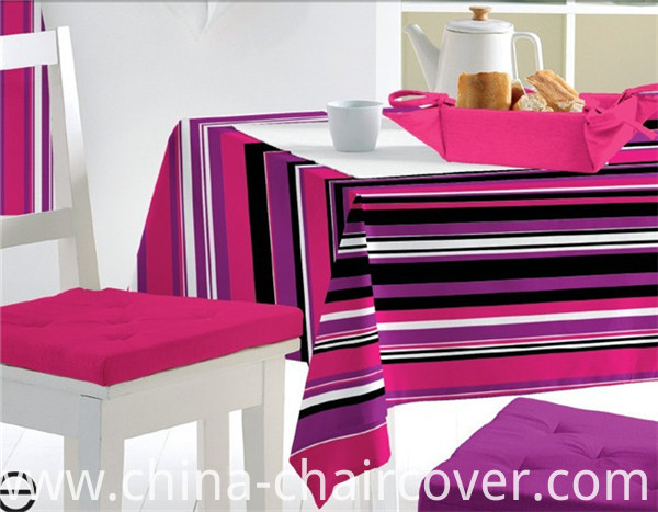 PVC Printed Pattern Tablecloth with Nonwoven/Spunlace Backing (TJ0760)